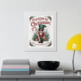 Nutcracker Poster: Christmas Decor, Funny Wall Art, Cool Nutcracker, Framed thumbnail 4