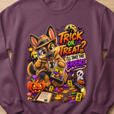Halloween Detective Chase the Dog Sweatshirt thumbnail 6