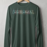 Pickleball Sport-Tek Long Sleeve Tee, Pastel Varsity Pickleball Script, Sun Shield Shirt thumbnail 7