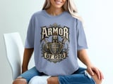 Armor of God T-Shirt | Ephesians 6:11 Quote Tee | Christian Faith Apparel Gift | Medieval Knight Warrior Religious Shirt | Vintage thumbnail 12