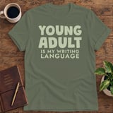 Young Adult Is My Writing Language Softstyle Tee thumbnail 8