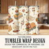 Rustic Playtime Whimsy Digital Pattern Size Bundle Png thumbnail 1
