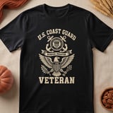 US Coast Guard Veteran Tee thumbnail 5