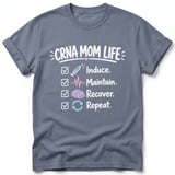 CRNA Mom Life Tee thumbnail 4
