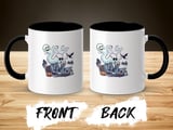 Halloween Mug, Ghost Mug, Funny Mug, Halloween Gift, Spooky Mug, Office Mug, Coffee Mug, Gift Idea, Bat Mug, Tombstone Mug, Halloween Theme thumbnail 7