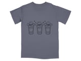 Yeehaw Shot Glasses T-Shirt thumbnail 2