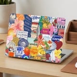 Vintage Vacation Collage MacBook Case thumbnail 2