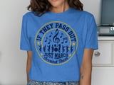 Marching Band Pass Out Graphic Tee thumbnail 10