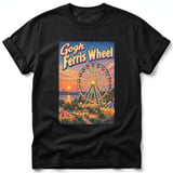 Gogh Ferris Wheel ~ Comfort Colors Premium Tee thumbnail 1