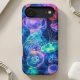 Bioluminescent Jellyfish MagSafe® Phone Case thumbnail 4
