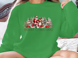 Black Santa and Mrs Claus PNG Clipart, African American Merry Christmas Graphic, Vintage Winter Holiday Sublimation Art Digital Download thumbnail 15
