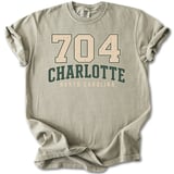704 Charlotte North Carolina Tee thumbnail 4