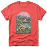 Gogh Santa Barbara ~ Comfort Colors Premium Tee thumbnail 4