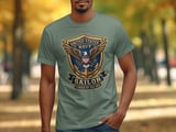 United States Navy Sailor Forged By The Sea T-Shirt, Patriotic Military Veteran Gift for Him, American Pride USN Shirt thumbnail 7