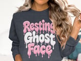 Resting Ghost Face Tee or Sweatshirt thumbnail 17