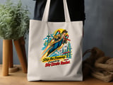 Commute By Rocket Tote Bag thumbnail 3