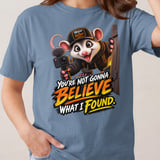 Believe What I Found Parker the Possum Tee thumbnail 4