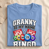 Granny Is My Name Bingo T-Shirt thumbnail 6
