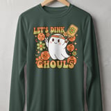 Pickleball Sport-Tek Long Sleeve Tee, Let's Dink Ghouls, Sun Shield Shirt thumbnail 7