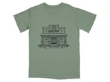 Old West Saloon Sketch T-Shirt thumbnail 5
