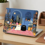 Fluffy Cats Night Room MacBook Case thumbnail 2