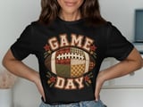 Patchwork Game Day Football Tee or Sweatshirt thumbnail 9