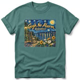 Gogh No Alarm ~ Comfort Colors Premium Tee thumbnail 8