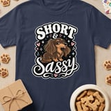Short and Sassy Dachshund Tee thumbnail 3