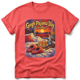 Gogh Pajama Day ~ Comfort Colors Premium Tee thumbnail 3