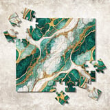 Emerald Gold Marble Tumbler Design, Digital Paper, Watercolor Flowers, Floral Backgrounds, Junk Journal, Printable PNG, Scrapbooking thumbnail 12