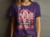 Faux Patchwork Ghouls Support Girls Tee thumbnail 16