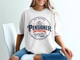 Vintage Full-Time Pensioner Leisure T-Shirt thumbnail 2