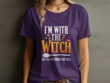 I'm With The Witch Tee or Sweatshirt thumbnail 8