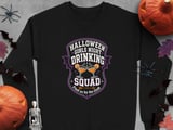 Halloween Girls Night Drinking Squad Tee thumbnail 8