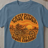 Easy Rider Slow Reader Tee thumbnail 5