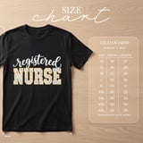 Floral Registered Nurse Tee thumbnail 6