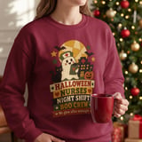Halloween Nurse Boo Crew Tee thumbnail 12