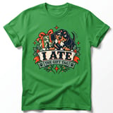 I Ate The Gift Tag Dachshund Tee thumbnail 1