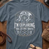 Exploring the Scenic Route T-Shirt thumbnail 3