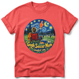 Gogh Soccer Mom ~ Comfort Colors Premium Tee thumbnail 3