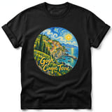 Gogh Cinque Terre ~ Comfort Colors Premium Tee thumbnail 2