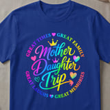 Mother Daughter Trip Rainbow T-Shirt thumbnail 3