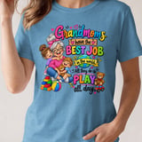 Grandmoms Have The Best Job Tee thumbnail 4