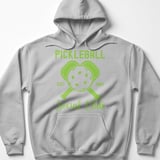 Pickleball Gildan Fleece Hoodie, Pickleball Est. 1984 Social Club, Court Pullover thumbnail 2