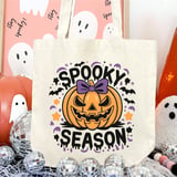 Spooky Season Pumpkin Tote Bag thumbnail 5