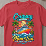Mom & Son Cruising Together T-Shirt thumbnail 4