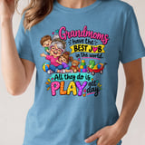 Grandmoms Best Job Tee thumbnail 5