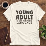 Young Adult Is My Writing Language Softstyle Tee thumbnail 3