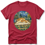 No Gogh Mondays ~ Comfort Colors Premium Tee thumbnail 2