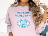 New Lens World HD T-Shirt: Eye Graphic, Cataract Surgery, Lens Replacement Vision thumbnail 16